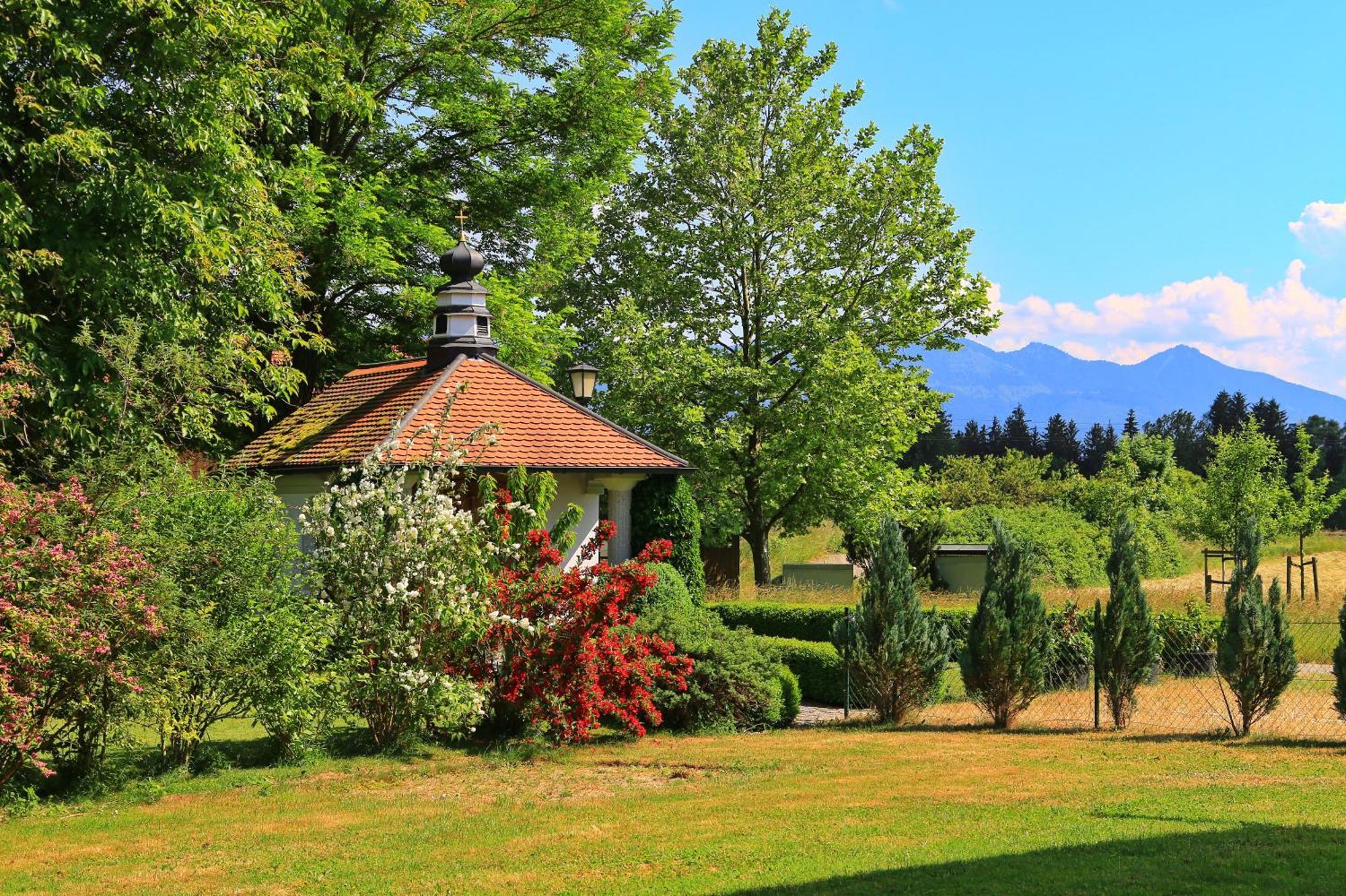 Ferienwohnungen Am Simssee Mit Alpenblick, Gutshof Alpenblick Stephanskirchen Exteriér fotografie
