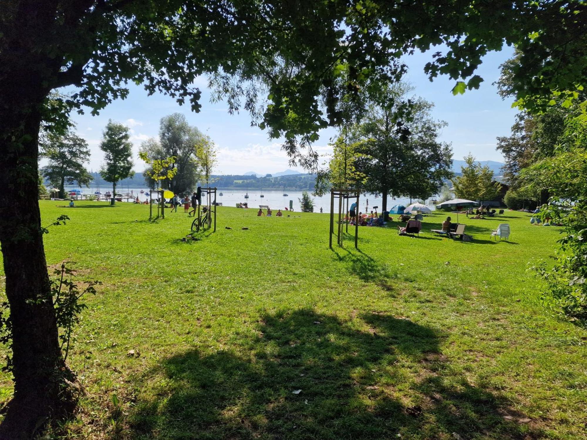 Ferienwohnungen Am Simssee Mit Alpenblick, Gutshof Alpenblick Stephanskirchen Exteriér fotografie